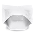 thumbnail image 4 of 50 Pack 6"x9.5" Mylar White Aluminum Foil Resealable Stand Up Bags Heat Seal Zipper Lock Reusable Storage Pouches for Zip Food Storage Lock Packaging with Tear Notches, 4 of 4