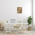 thumbnail image 4 of Stupell Industries White Fractal Mandala Flower Blossom Brown Stripes Wood Wall Art, 13 x 19, Design by Ziwei Li, 4 of 5