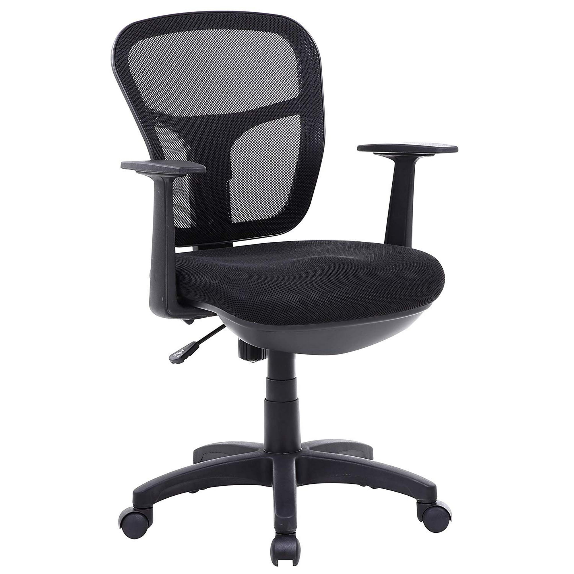 livearty midback mesh office desk chair height adjustable