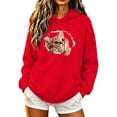 thumbnail image 3 of ZORYEVY Lightweight Womens Hoodies Casual Pullover Long Sleeve Winter Sweatshirts for Women Drawstring Cute Graphic with Pockets Tops, 3 of 6