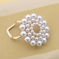 thumbnail image 3 of Ladies Elegant Faux Pearl Scarf Bufandas Hebilla Clip Joyas Regalos de Mujer para Boda Día de San Valentín Salvador Hebilla de clip de bufanda de perla, 3 of 10