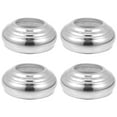 thumbnail image 6 of Nicehomfit Stainless Steel Flagpole Base 7.8x7.8cm Support Garden Gazing Globe Stand, 6 of 8