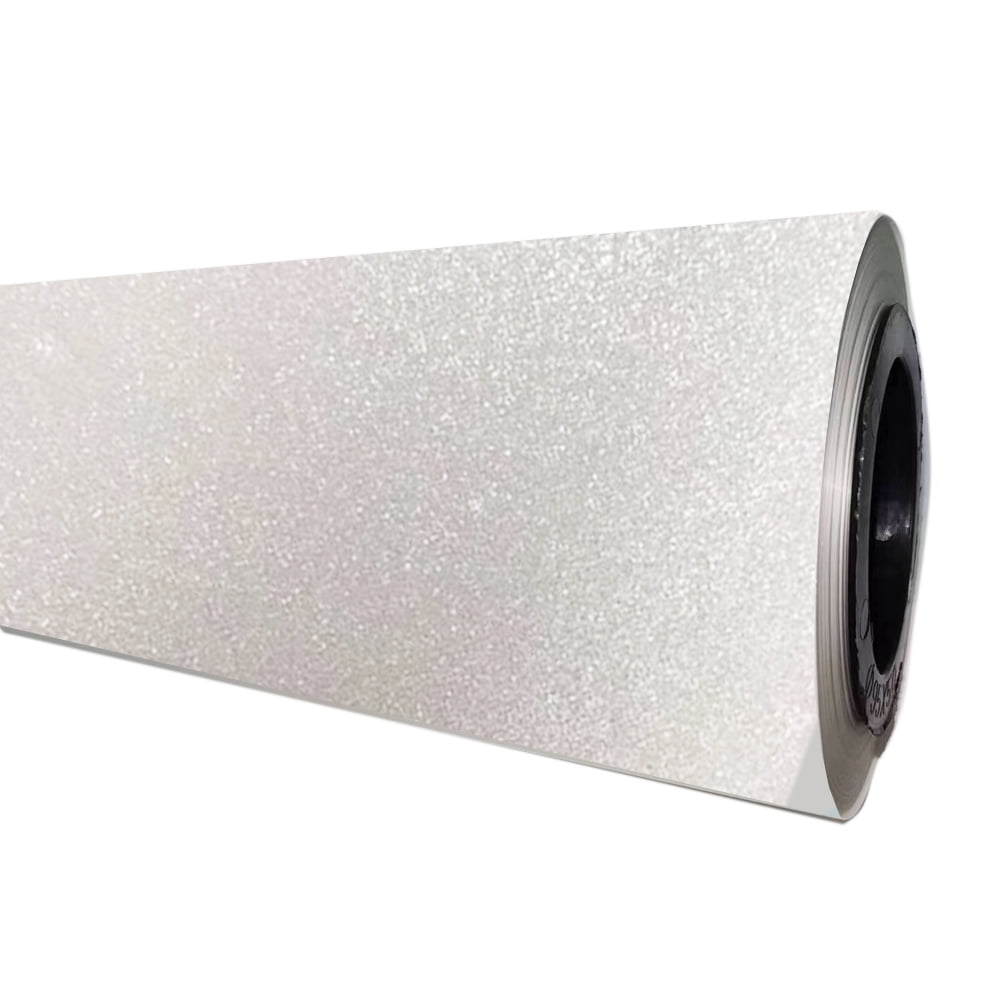 CALCA 23.6" x 328Ft DTF Glitter Film Roll DTF Transfer Film Hot Peel DTF Transfer Glitter Film Roll Direct to Film PET Heat Transfer Roll