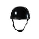 thumbnail image 5 of Casco de moto Cola casco de media cara Negro brillante, 5 of 8
