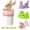 Mixed color, variant on 300 counts Drawstring Trash Bags, 4 Gallon Bathroom Trash Bags, Leak-Proof Tear-Resistant Odorless Mini Garbage Bag for Kitchen Wastebaskets