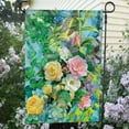 thumbnail image 3 of Double Sided Premium Garden Flag, Camellia Rose Flower Decorative Garden Flags - Weather Resistant & Double Stitched - 18 x 12.5 Inch, 3 of 6