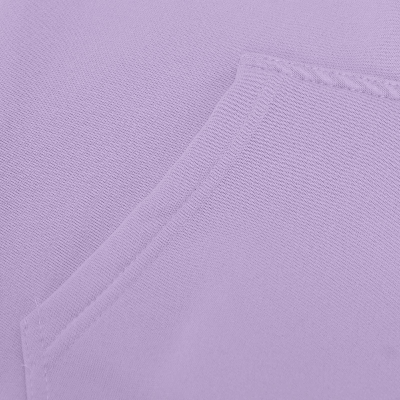 Plus Size Hoodies for Women with Front Pocket Pullover Fleece Lined Sweatshirts Ladies Casual Solid Loose Basic Comfort Hooded Tops XS-5X