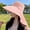 Pink, variant on HNMKIU Women's Summer Wide Brim Sun Hat for Outdoor Activities and Mountaineering Beige,One Size
