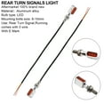 thumbnail image 2 of LED Rear Mini E Mark Turn Signal Indicator For Sportster Touring Dyna Chrome Amber, 2 of 8