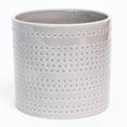 thumbnail image 1 of Planteur Gris avec Points, 1 of 1
