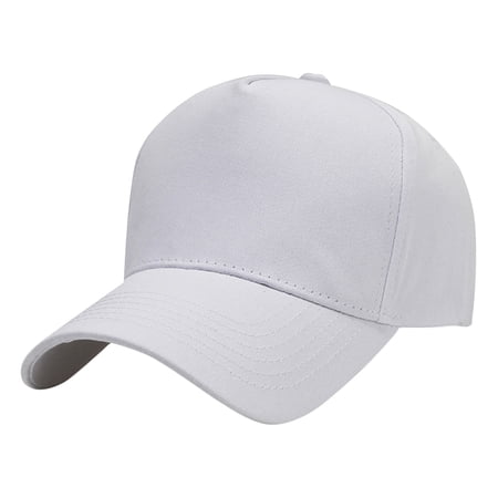 BODOAO Plain Blank Baseball Caps Vintage Travel Adjustable Size Solid Color Unstructured Beach Trucker Hats Outdoor Activities Cooling Performance Brim Upf 50+ One Size Fits Most Summer Hats White