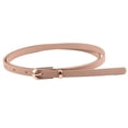 thumbnail image 2 of Eoperou Adjustable Multi Holes Women Belt Faux Leather Alloy Buckle Thin Belt Clothes Ornament, 2 of 7