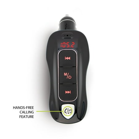 Bracketron Roadtripper Sound Bluetooth Enabled FM Transmitter Connect Phone Audio to Cars Trucks RVs Buses Boats Radio Speakers