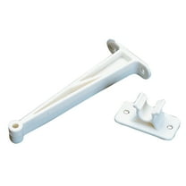 AP Products 013-086W Plastic Door Holdback - 3", White