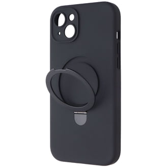 Apple iPhone 15 PLUS ブラック 本体とケース Apple, iPhone 15 Plus FineWoven Case with MagSafe, Black