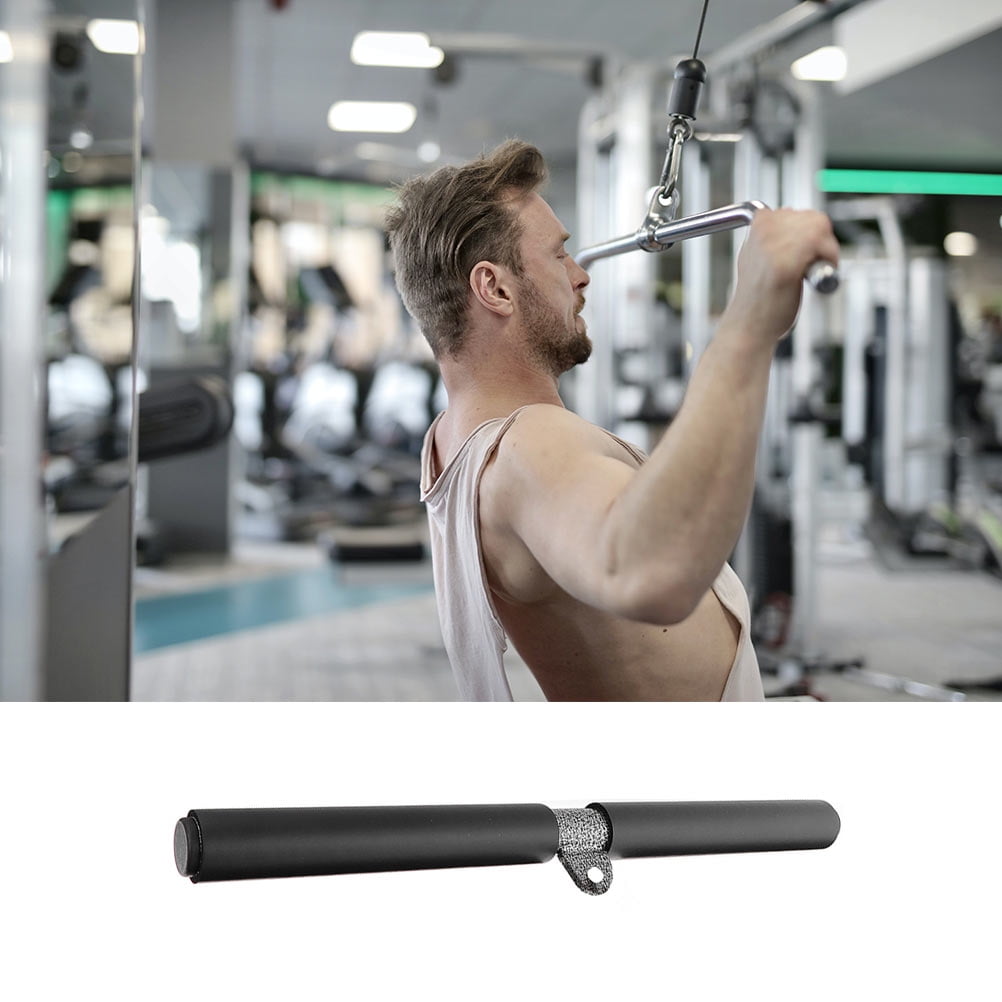 CRILSTYLEO Bicep Pull Bar Black Triceps Trainer Fitness Lever for Sport 2Pcs