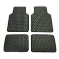 thumbnail image 2 of 4pcs Car Front+Rear Floor Carpet Mats Waterproof Foot Pad Protector PU Leather, 2 of 5