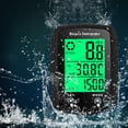 thumbnail image 4 of Wired Bicycle Computer LED Digital Bicycle Speedometer Odometer Touch Screen Bicycle Computer Waterproof with Backlight Suitable for Mountain Road Bikes, 4 of 8