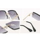thumbnail image 3 of de sol sin montura de 3 piezas de moda para mujer, de lentes Hugo gafas de sol cuadradas sin montura, 3 of 10