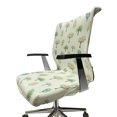 thumbnail image 6 of Ambesonne Woodland Office Chair Cover Stretchable High Back, Floral Design Trees, Pastel Green Multicolor, 6 of 6