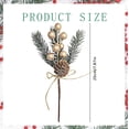 thumbnail image 3 of Artificial Pine Branches for Christmas,Christmas Tree Twig Picks,Twigs Branches Decorative Bead Sticks for Christmas Tree Decorations Wreath Vase Holiday Decor,1 Pack, 3 of 6