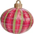 thumbnail image 1 of AMERTEER Outdoor Christmas Inflatable Decorated Ball Giant Christmas Inflatable Ball Christmas Tree Decorations Outdoor Decorations Holiday Inflatables Balls Decoration with Pump, 1 of 8