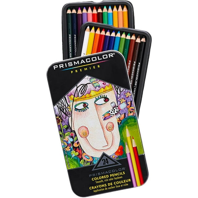 Prismacolor Premier Paquete de 24 lápices, multicolor Prismacolor Unisex