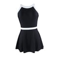 thumbnail image 3 of Traje de baño para mujer, diseño sin espalda, elegante traje de baño, ropa de playa, vestido de baño para L, 3 of 9