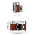 thumbnail image 3 of S160 2K Retro Camera with LED Flash Light Mini Digital Camera B, 3 of 5