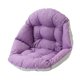 thumbnail image 3 of Cojín de repuesto para hamaca, silla colgante, cojín de asiento para cesta, almohadilla de asiento para el hogar, patio, oficina, sala de estar. Violeta, 3 of 8