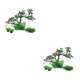 thumbnail image 1 of Greeniant Árbol de acuario de apariencia realista, decoración de pecera ecológica y estable, adornos de árbol de simulación, suministros, Rama de árbol 2piezas, 1 of 6