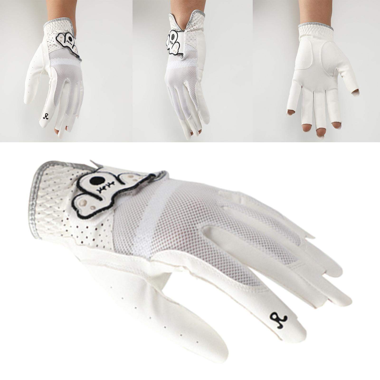 harayaa 2x Golf Glove Men Women Left Hand Soft Micro Fiber Comfortable