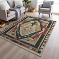 thumbnail image 6 of Dalyn Rugs Machine Washable Indoor/Outdoor Chantille Red 8' x 10' Rug, 6 of 9