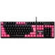 thumbnail image 1 of Teclado Mecánico Gamer OCELOT OGMK04, USB. Color Negro con Rosa. Ocelot Gaming OGMK04, 1 of 2