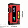 thumbnail image 2 of 10-In-1 Multi-Function Car Jump Starter, Car Battery Booster, Intelligent Voltage Recognition Fast Charging, Portable Emergency Power Supply, 8000mAh Lithium Battery | 6000A Peak Current, 2 of 10
