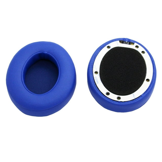2 Pcs Coussin Éponge pour Casque Coussinets de Protection Auditive Remplacement pour Studio 2.0 Bleu