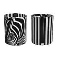 thumbnail image 2 of Honeii Optical Zebra Illusion Print Waterproof Car Trash Can,Waterproof Portable Collapsible Trash Can,Garbage Container fits Most Cars,SUVs,and Trucks, 2 of 6