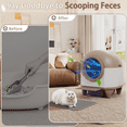 thumbnail image 4 of Homall Self Cleaning cat Litter Box with App Control, Automatic Cat Litter Box for Multiple Cats with Safety Protection/A Complimentary Garbage Bag, 4 of 7