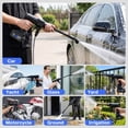 thumbnail image 6 of BN-LINK 6-in-1 Nozzle Electric Pressure Washer, Cordless Power Washer with Foam Cannon Attachment & 3 Speed Modes, Pressure Washer for Cars, Fences, Home, Patios, 6 of 6