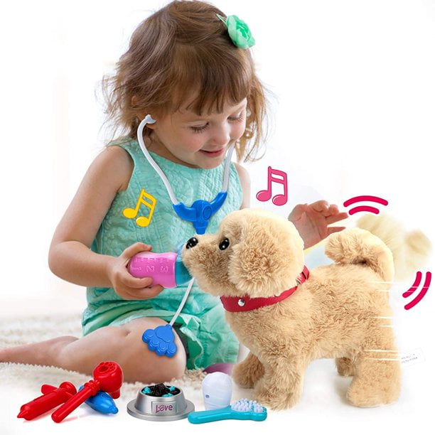 interactive dog teddy