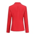 thumbnail image 3 of Yynuda Vestido profesional elegante de 2 piezas para mujer, traje de negocios con doble botonadura (blazer + falda), 3 of 5