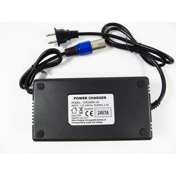 Battery Charger for PERMOBIL C400 CORPUS 3G, 24V 7A