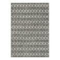thumbnail image 3 of Unique Loom Matrix Trellis Collection Area Rug - Diamonds (7' 1" x 10' Rectangle Gray/Ivory), 3 of 7