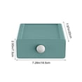 thumbnail image 3 of Vacemry Drawer-Style Desktop Storage Box, Plastic Office Desk Organizer With Multiple Drawers For Pens Pencils Paper Clips, Home Office Study Study Desk Stationery And Craft Supplies Organizer, 3 of 6
