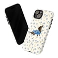 thumbnail image 3 of Dachshund Dog Phone Case, Blue Floral Striped Pajamas iPhone Cover for iPhone 17 16 15 14 13 12 11 Pro Plus Mini, 3 of 6