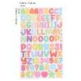 thumbnail image 3 of 45 hojas de pegatinas de números de letras, pegatinas de números de alfabeto DIY, pegatinas de números de álbum de recortes, 3 of 6