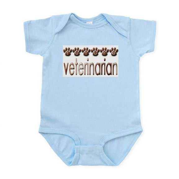 CafePress - Future Veterinarian Bodysuit - Baby Light Bodysuit, Size Newborn - 24 Months