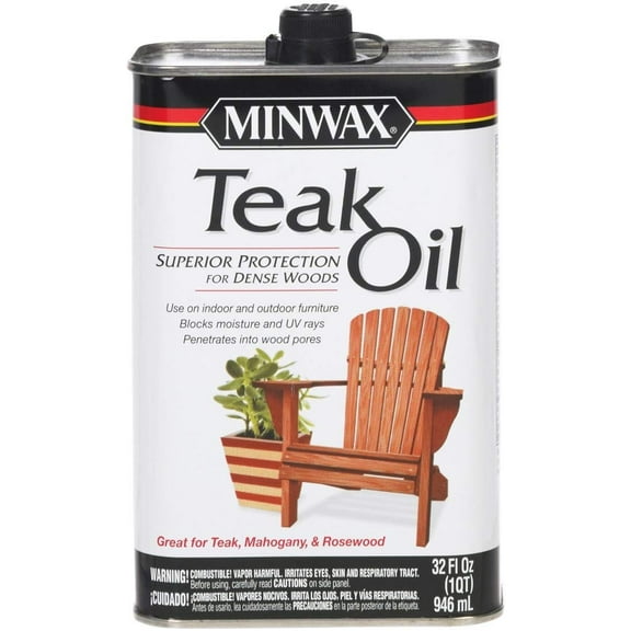 Minwax 67100 1 Quart Teak Oil