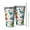 White Dinosaurs Flowers, variant on 16oz Tumblers White Dinosaurs Geometric Leaves Pattern Stainless Steel Vacuum Insulated Double Wall Travel Tumbler Cups Mug with Lid and Straw,Cleaning Brush for Coffee,Tea