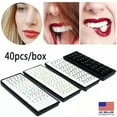 thumbnail image 2 of HOOUN 40PC Surgical Stainless Steel Nose Open Ring Hoop Pierce Ring Body Pin Jewelry-Silver, 2 of 7